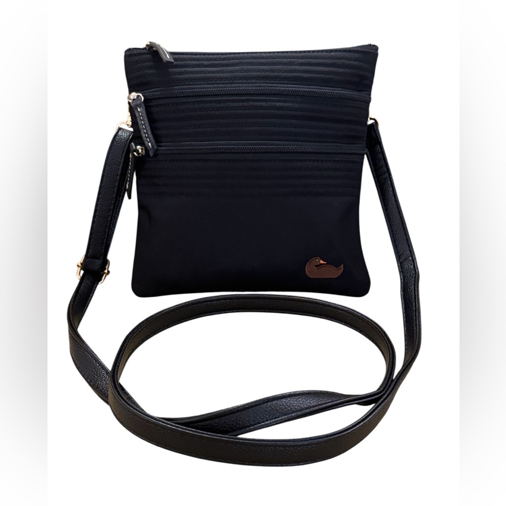 Dooney & Bourke Nylon North South Triple Zip Crossbody Bag